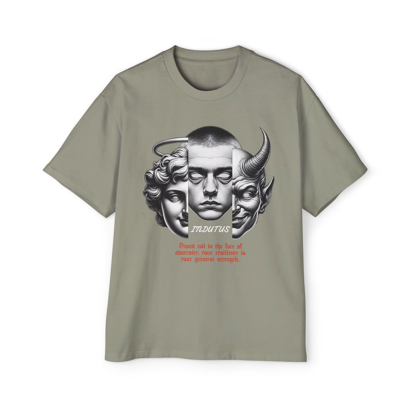 3 FACES OVERSIZED T-SHIRT