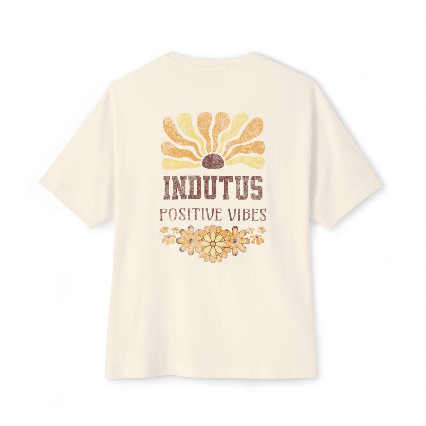 WOMEN´S INDUTUS POSITIVE VIBES OVERSIZED T-SHIRT