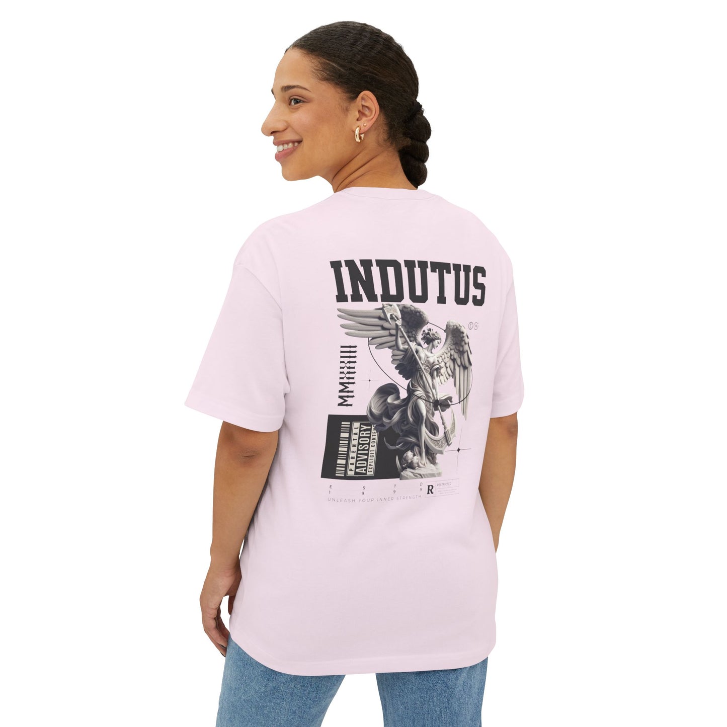 WOMEN´S INDUTUS JUSTICE OVERSIZED T-SHIRT