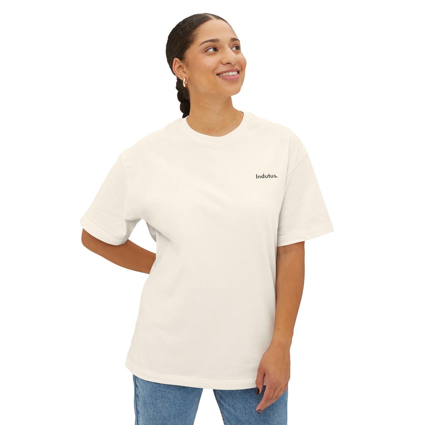 WOMEN´S INDUTUS POSITIVE VIBES OVERSIZED T-SHIRT