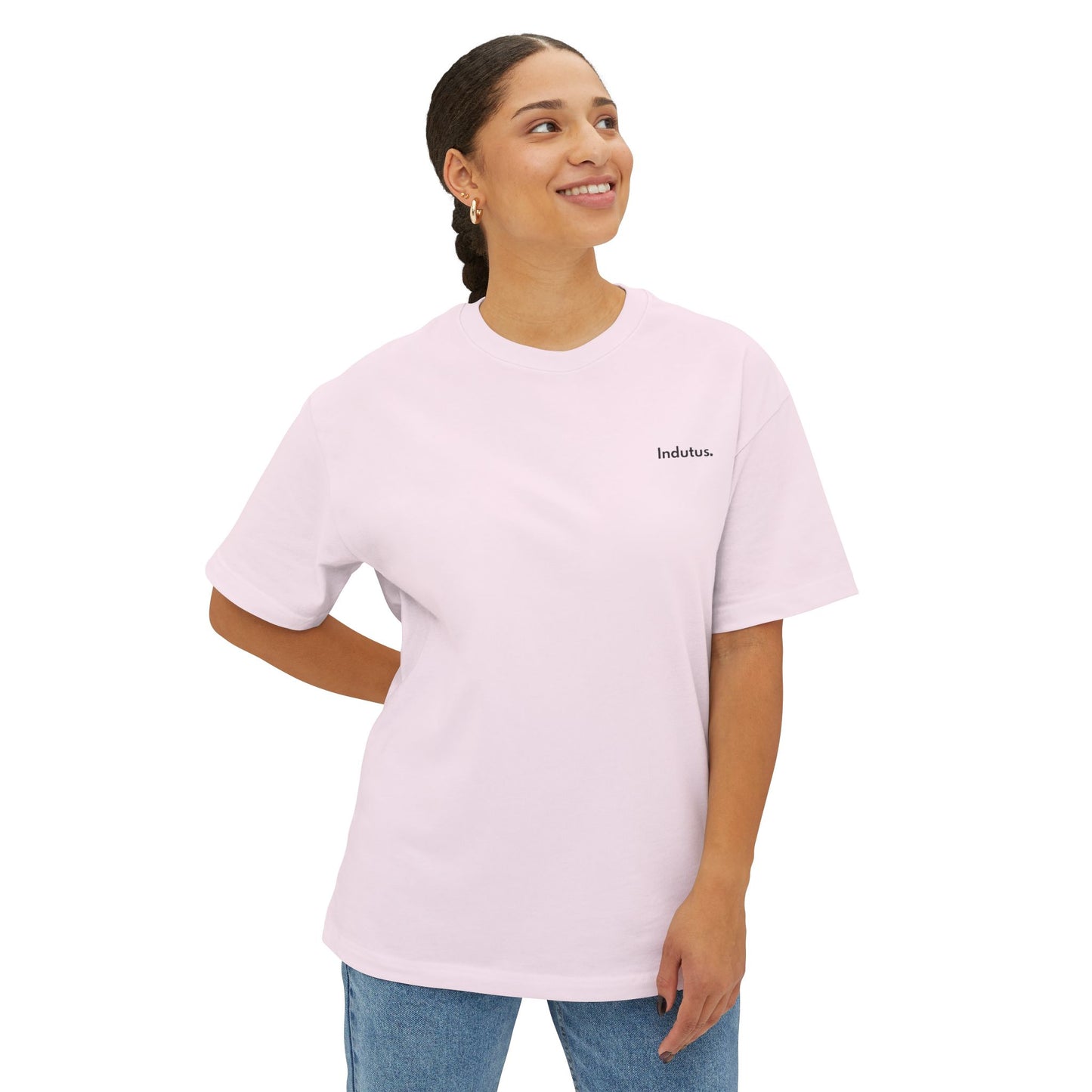 WOMEN´S INDUTUS POSITIVE VIBES OVERSIZED T-SHIRT