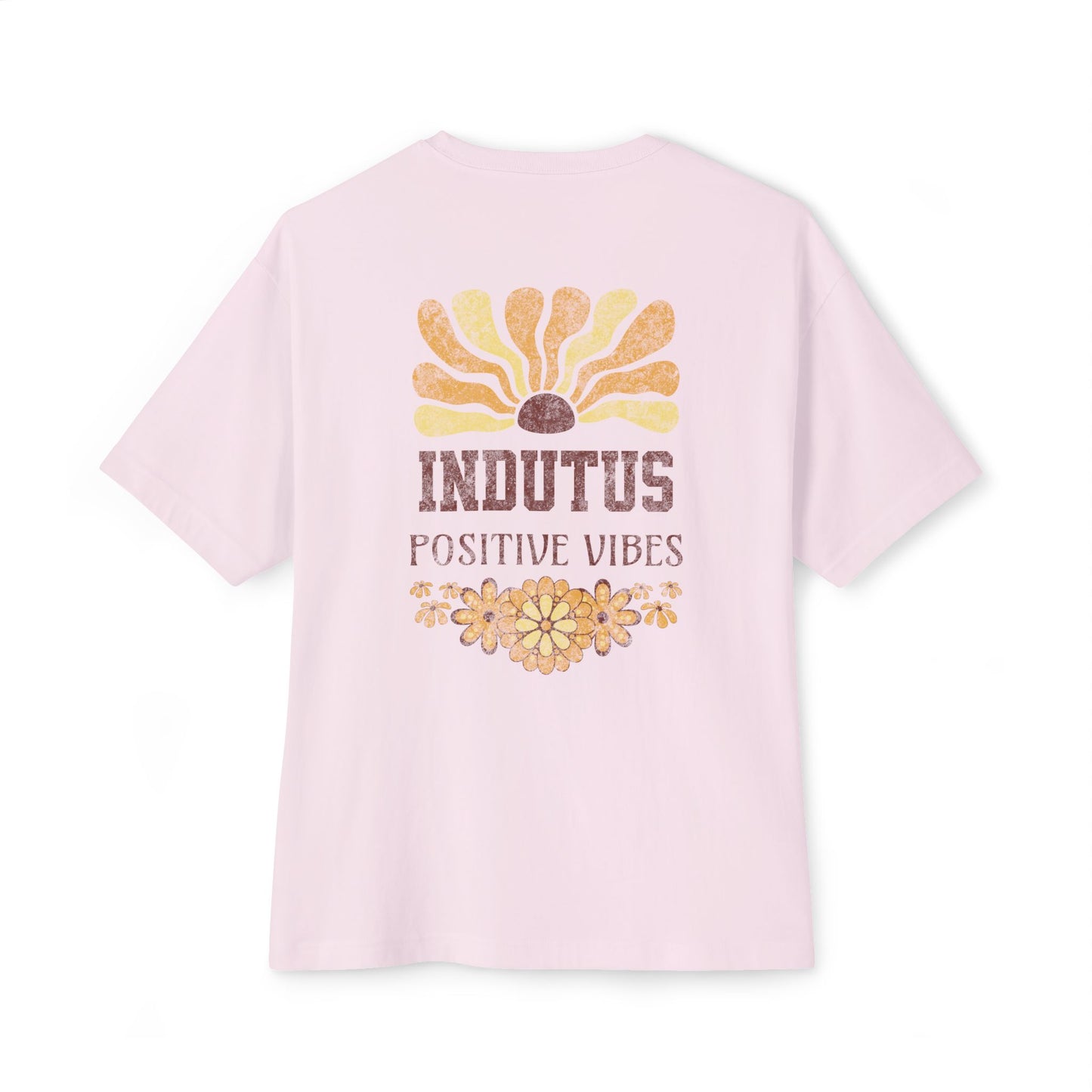 WOMEN´S INDUTUS POSITIVE VIBES OVERSIZED T-SHIRT